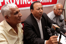 BS Jamwal interacting with media persons at Jammu on Wednesday. BS Jamwal interacting with media persons at Jammu on Wednesday.