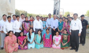 Chief General Manager, SBI, Chandigarh circle, NK Chari along with other officials and students of SBI RSETI posing for a photograph at Jammu on Tuesday. Chief General Manager, SBI, Chandigarh circle, NK Chari along with other officials and students of SBI RSETI posing for a photograph at Jammu on Tuesday.