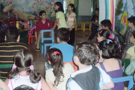 Students of Euro Care pre-school during Summer Camp. Students of Euro Care pre-school during Summer Camp.