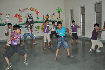 Children of DPS Udhampur performing activity during a Summe Camp on Wednesday. Children of DPS Udhampur performing activity during a Summe Camp on Wednesday.