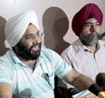 United Sikh Council members addressing press conference in Jammu on Thursday. United Sikh Council members addressing press conference in Jammu on Thursday.