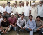 Visual artists alongwith officials posing for a photographs at five-day Sculptors and Painters Camp at Jammu on Wednesday. Visual artists alongwith officials posing for a photographs at five-day Sculptors and Painters Camp at Jammu on Wednesday.