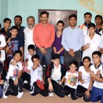 Selected Speedball players posing for a group photograph alongwith Deputy Director Y S & Sports and other dignitaries on Sunday.
