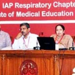 Head Department of Pediatrics, Dr Rekha Harish during a panel discussion at PGIMER Chandigarh.