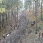 Troops conducting searches in dense Balakote forests on Sunday. —Excelsior/Nazki