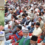 Chief Minister Omar Abdullah addressing a public meeting at Shopian on Wednesday.