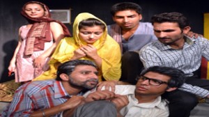 A scene from Hindi play ‘Reed Ki Haddi’ directed by Neeraj Kant, presented in Natrang's Sunday Theatre.