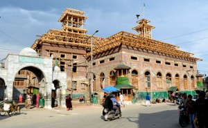 The reconstructed portion of Dastgeer Sahib. Excelsior/Amin War