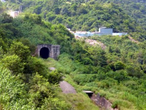 A view of railway tunnel near Udhampur which delayed completion of Udhampur-Katra section for several years. -Excelsior/Dipankar