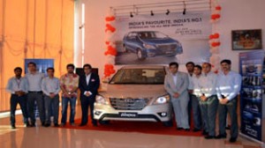 Unveiling of New Innova at Shree Toyata on Monday.