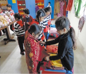 Goenkans during a programme on Foreign Exchange under ISA in Jammu on Saturday.