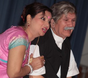 A scene from Kashmiri play ‘Graed’. —Excelsior/Rakesh