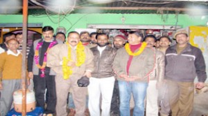 Dr Jitendra Singh on election tour of the hill terrains of Udhampur and Reasi districts.