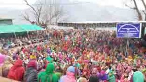 Participants during electoral conference at Mahore.