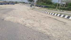 Prem Nagar (Circular road) near Shamshan Ghat in deplorable condition.                     —Excelsior/Rakesh