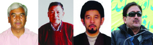 Thupstan Tsering Syed Kazim Ghulam Raza Chhewang Samphel Sabri (IKMT) (BJP) (Cong) (ISK)