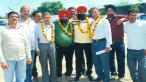 The elected members of Airport Taxi Driver Association, Civil Airport.