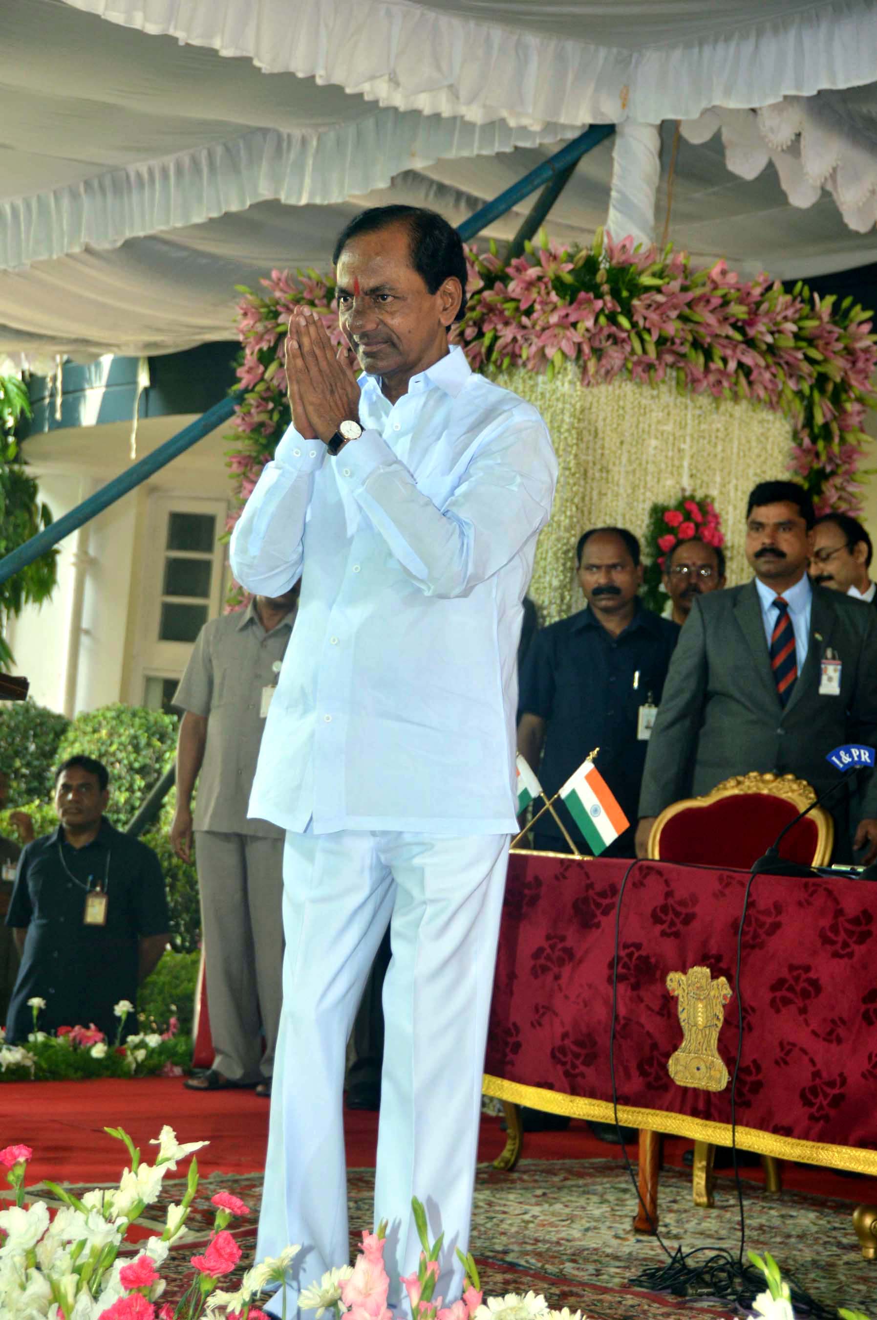 Image result for .  KCR the KING of Telangana, to Sworn in as CM tomorrow