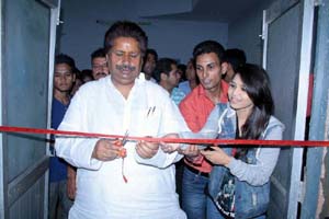 Minister for Housing Raman Bhalla inaugurating a mega dance workshop at Jammu on Sunday.