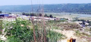 J&K has removed machinery of Punjab Government from Basantpur area  (in picture) where Shahpur Kandi Dam authorities had started work without J&K’s consent.