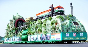 Tableau during TA’s parade.