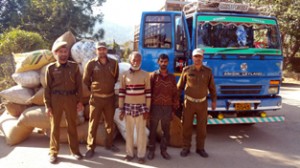 Punjab based smugglers in Jhajjar Kotli police custody.