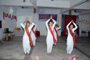 Cultural activity being performed by the students at IECS during Alumni Meet.