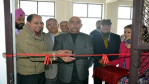 Prof Deepak Raj Gupta inaugurating ‘Udaan’ programme at CUJ on Tuesday. 