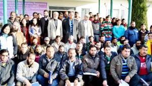 Participants of British Council workshop at BGSBU.