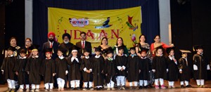 Winners posing for group photograph on Monday.