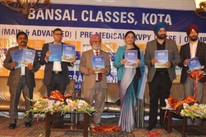 Dignitaries launching Study Centre of Bansal Classes at Jammu on Sunday. —Excelsior/Rakesh