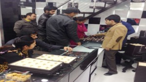 Newly opened, Hallmark Jewellery Store “Goldmines” at 36 (B-2) South Block, Bahu Plaza in Jammu.