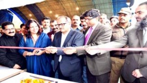 Deputy Chief Minister Dr Nirmal Singh inaugurating Employment Fair on Monday.