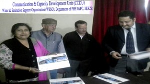 The artists of BLSKS being honoured at Jammu.