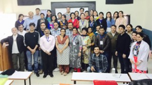 Participants of Basic & Advanced Cardiac Life Support Provider Course posing for group photograph.