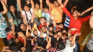 Children exploring new horizons of creativity at Natrang’s spring theatre workshop.