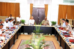 Core Group reviews security arrangements in Jammu on Wednesday.