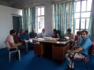 Students during Placement Drive at IECS Purkhoo Camp in Jammu.