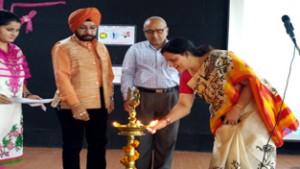NSS workshop being inaugurated at JU.