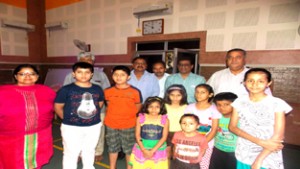 Participants of workshop posing for group photograph.