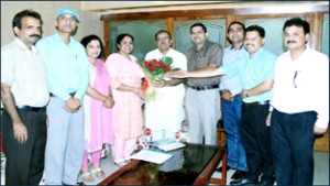 Plus 2 Lecturers during meeting with DyCM.