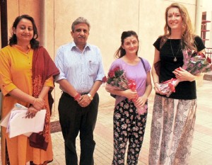 Dignitaries during British Council's UK Generation Prog at Jodhamal in Jammu.