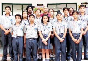 Winners posing for group photograph on Thursday.