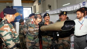 Army officers during North Tech Symposium at Northern Command.