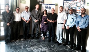 PHDCCI members during interaction meeting with Minister Counselor USA in Jammu on Friday.