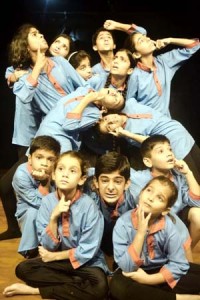 A scene from play 'Aap Hamare Hain Kaun.'