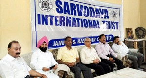 Participants during function at Balgran on Friday.