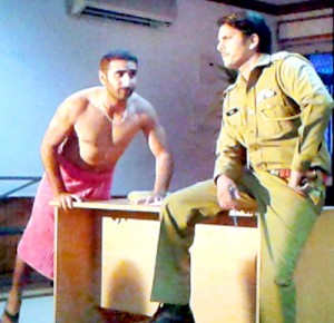 A scene from the play ‘Nangey’.