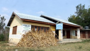A school which has been closed due to lack of road connectivity. -Excelsior/ Younis Khaliq