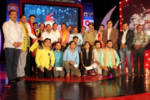 Winners of Devotional Song Competition of Day-4 of Navratra Festival at Katra.